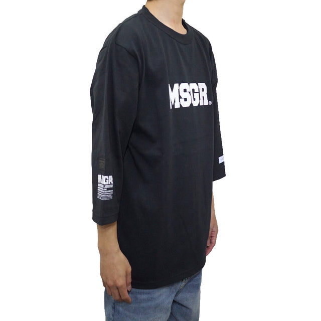 MSGR 七分袖 / BLOCK LOGO 3/4 SLV