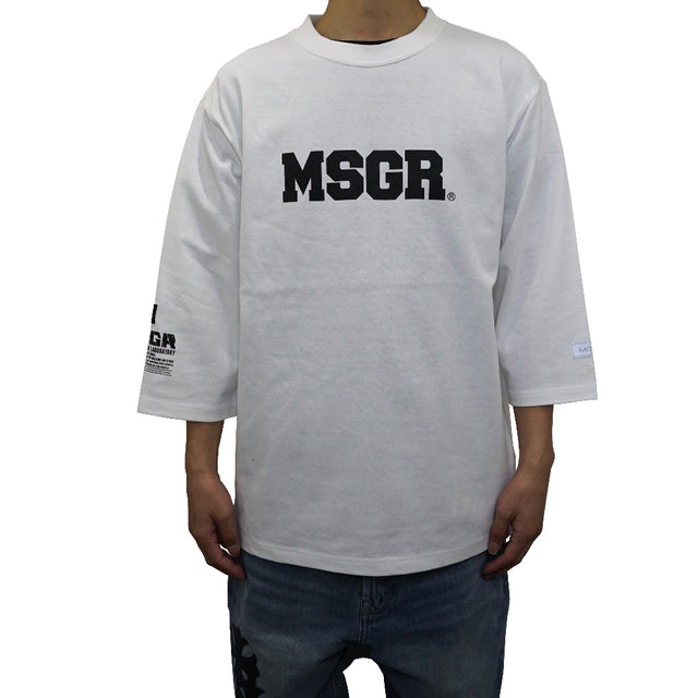 MSGR 七分袖 / BLOCK LOGO 3/4 SLV