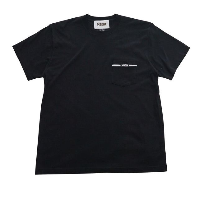 MSGR Tシャツ / LINE TAPE POCKET TEE