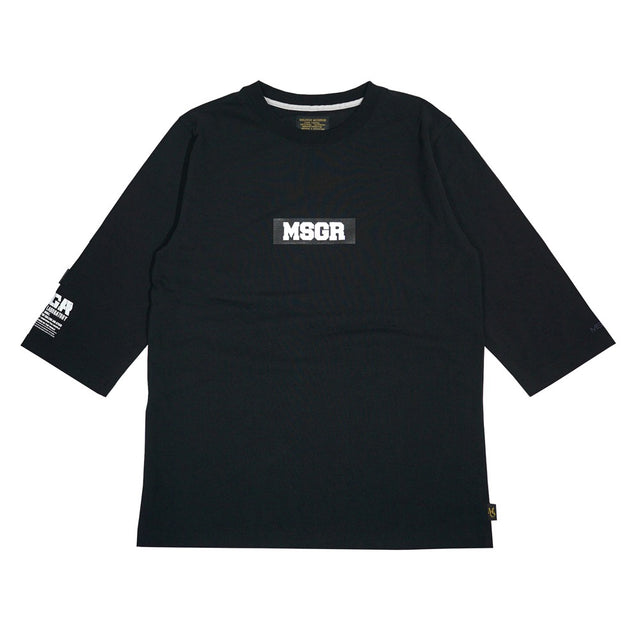 MSGR Tシャツ / BOXIE LOGO 3/4SLV TEE