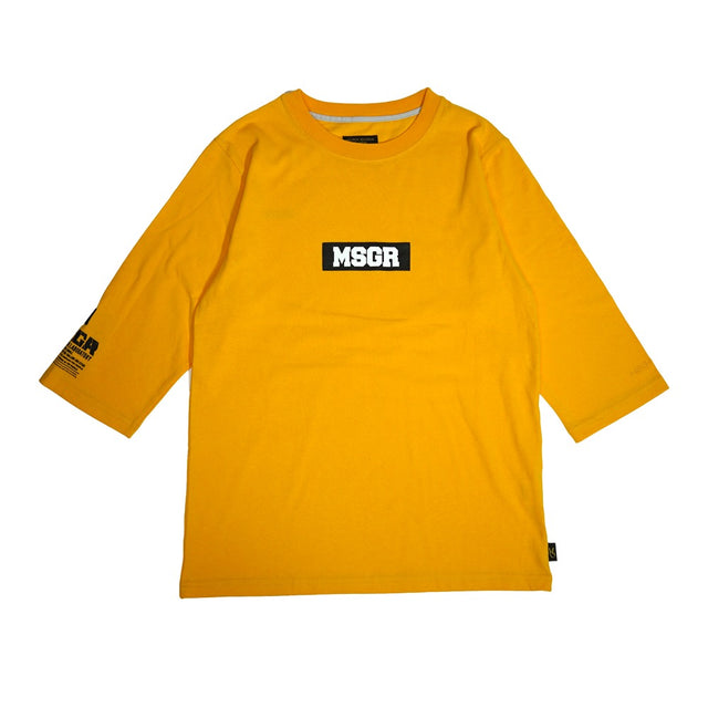 MSGR Tシャツ / BOXIE LOGO 3/4SLV TEE