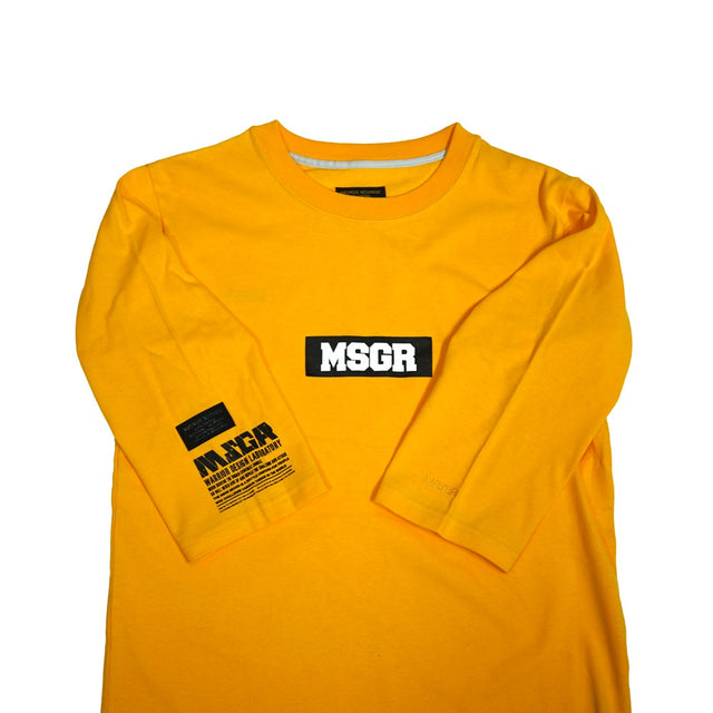 MSGR Tシャツ / BOXIE LOGO 3/4SLV TEE