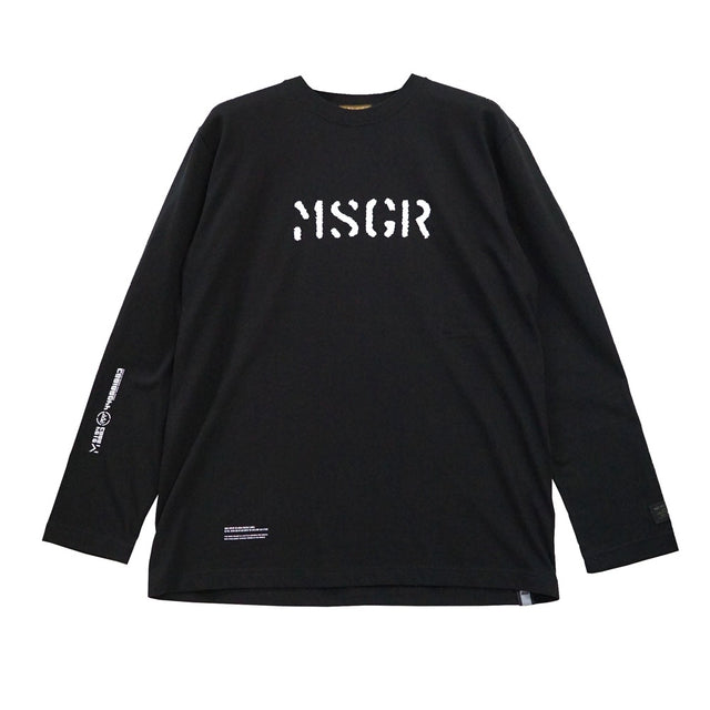 MSGR ロンT / STENCIL LOGO LT