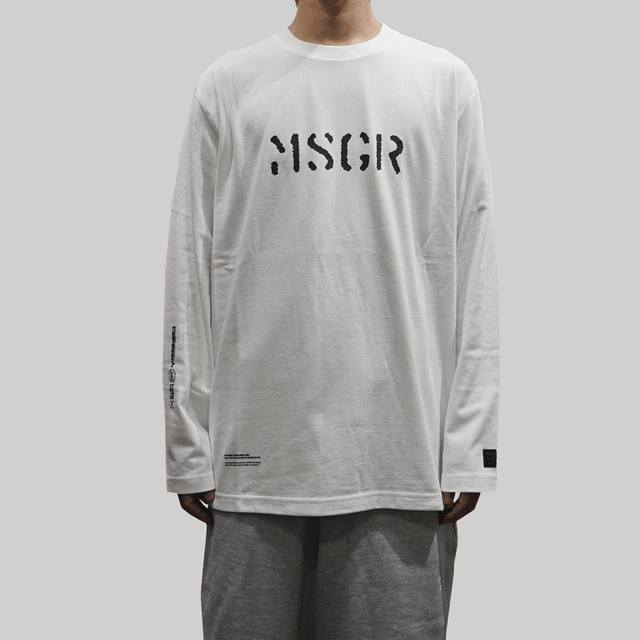 MSGR ロンT / STENCIL LOGO LT