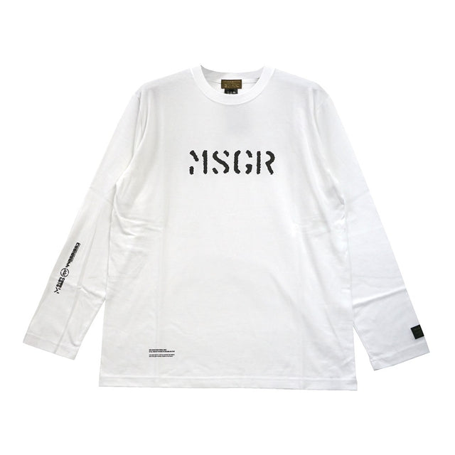 MSGR ロンT / STENCIL LOGO LT