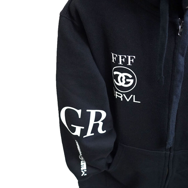 MSGR ジップパーカー / MSGR ON THE ARM ZIP HOOD