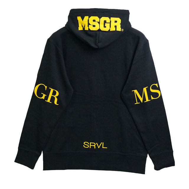 MSGR ジップパーカー / MSGR ON THE ARM ZIP HOOD