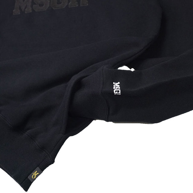 MSGR トレーナー / EMBLOID 18 LOGO STYLISH CREW