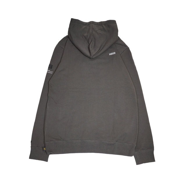 MSGR パーカー / EMBLOID 4CM LOGO STYLISH HOOD