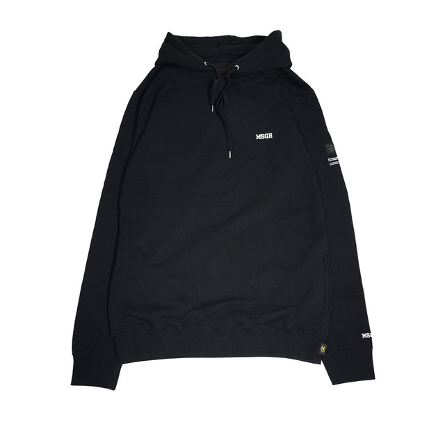 MSGR パーカー / EMBLOID 4CM LOGO STYLISH HOOD