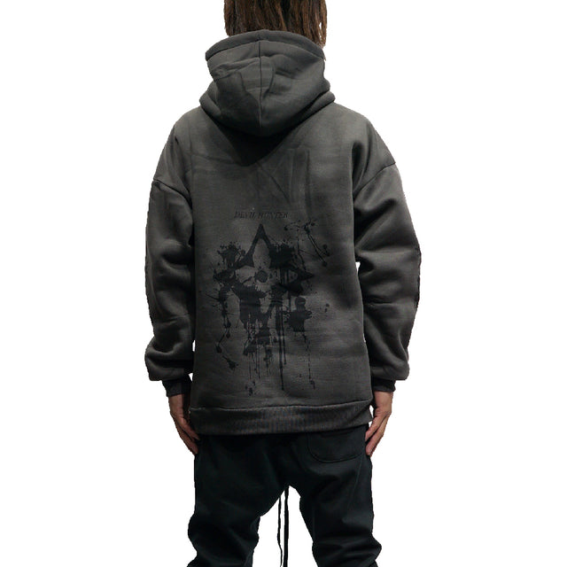 MSGR ジップパーカー / HALF ZIPPER PULL HOODIE