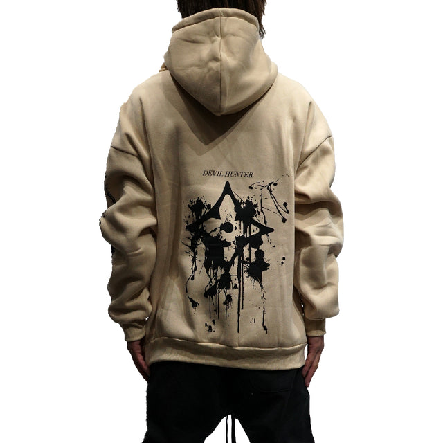 MSGR ジップパーカー / HALF ZIPPER PULL HOODIE