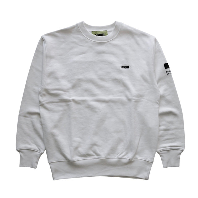 MSGR トレーナー / BLOCK LOGO 4+28 EMBLOID HEAVYWEIGHT CREW