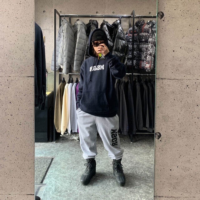 MSGR パーカー / BLOCK LOGO 18 EMBLOID HEAVYWEIGHT PULL HOOD