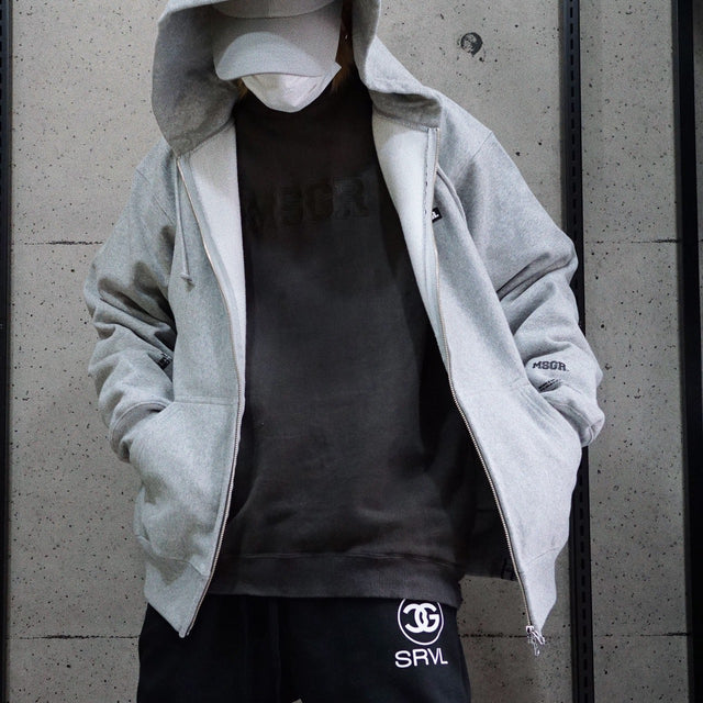 MSGR ジップパーカー / BIG MG HEAVY WEIGHT ZIP HOOD