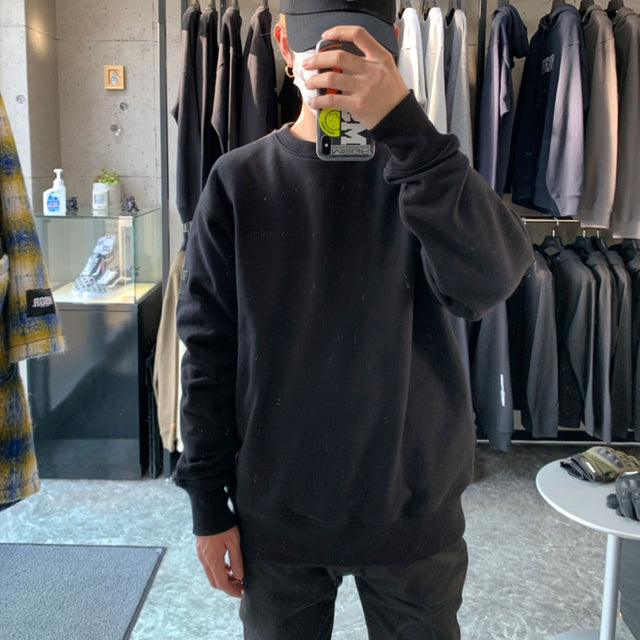 MSGR トレーナー / BLOCK LOGO 4+28 EMBLOID HEAVYWEIGHT CREW