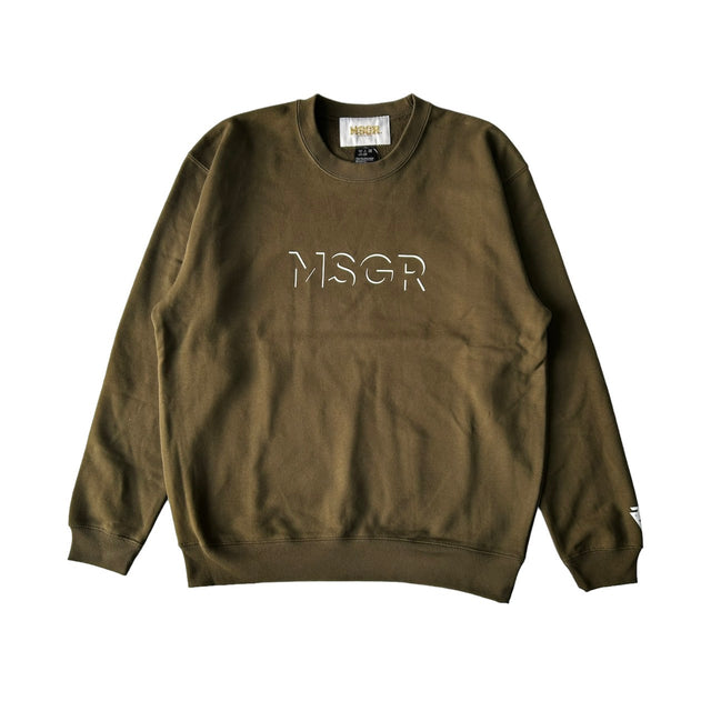 MSGR トレーナー / Airment Logo 10oz Sweat Crew