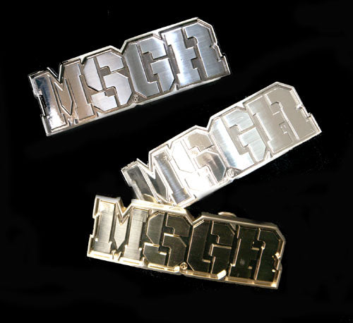 MSGR バックル / PREMIUM STENCIL LOGO BUCKLE