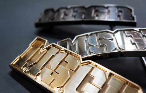 MSGR バックル / PREMIUM STENCIL LOGO BUCKLE