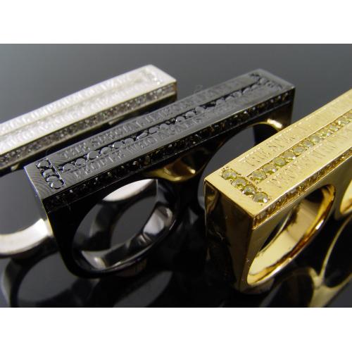 MSGR 指輪 ジュエリー オーダー / STYLISH TWO FINGER RING