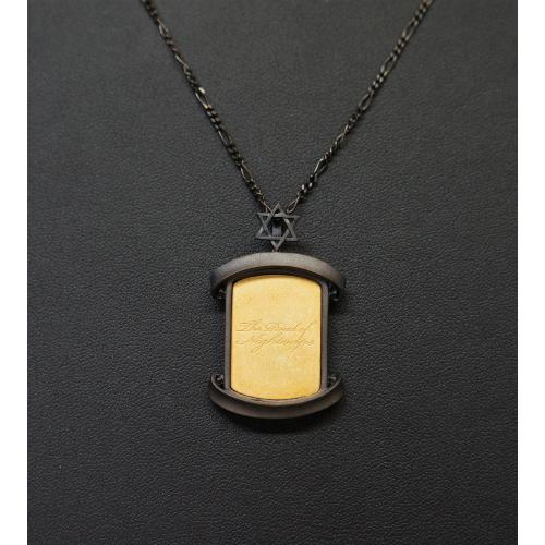 MSGR ネックレス ジュエリー オーダー / PLATE PENDANT