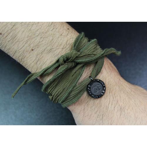 MSGR ジュエリー オーダー / MG LOGO SILK RIBON BRESS