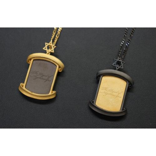 MSGR ネックレス ジュエリー オーダー / PLATE PENDANT