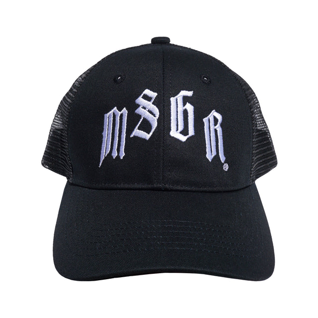 MSGR キャップ / OLD ENGLISH ARCH LOGO MESH CAP