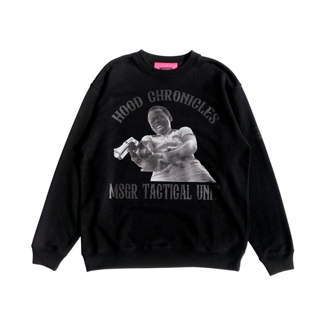 MSGR トレーナー / HOOD CHRONICLES 8.8oz PILE CREW