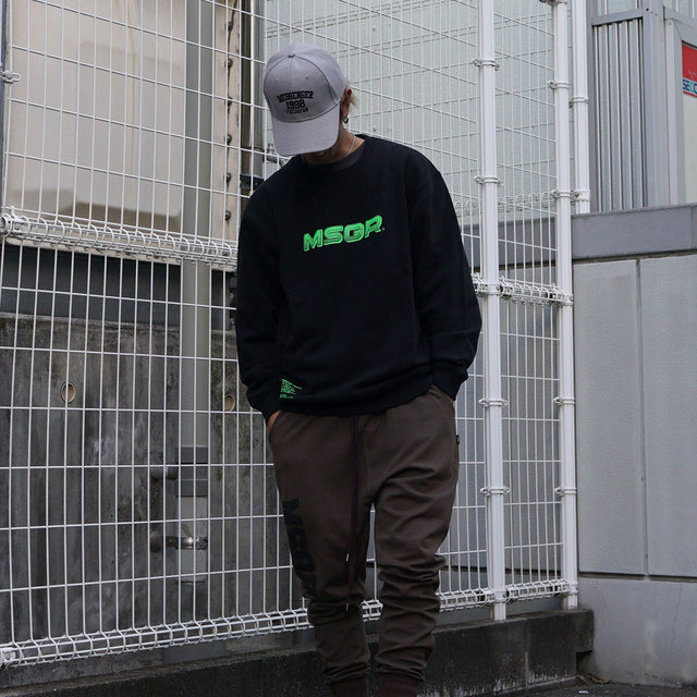 MSGR トレーナー / PHANTOM CREST 10oz PILE CREW