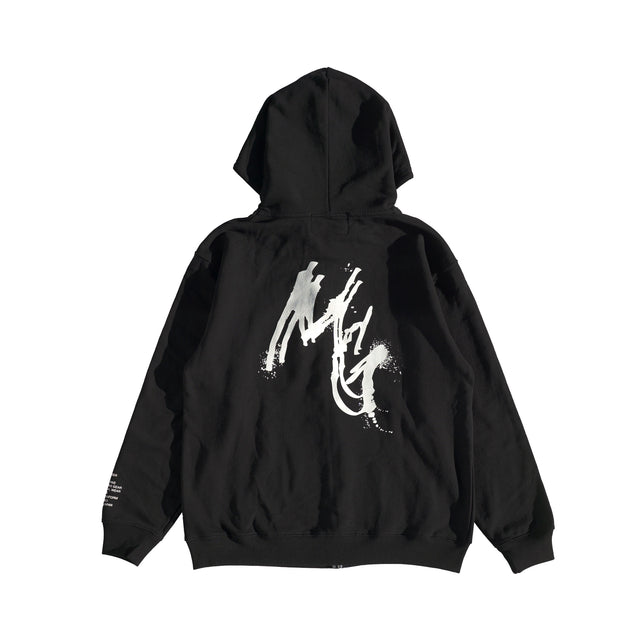 MSGR ジップパーカー / SCRIBBLE MG 8.8oz PILE ZIP HOOD