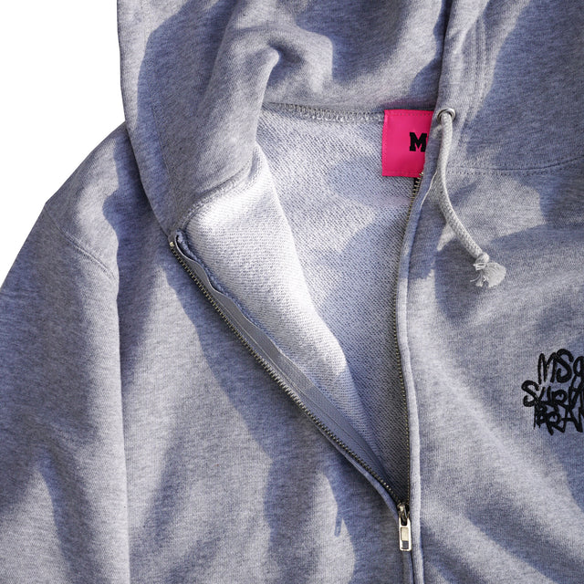 MSGR ジップパーカー / SURVIVE THE STREET 10oz PILE ZIP HOOD