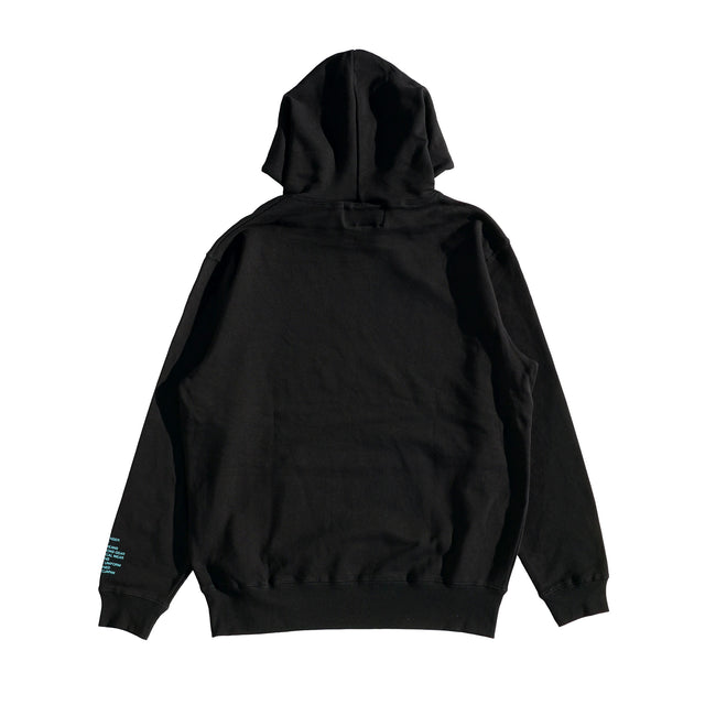 MSGR パーカー / SCATTER LOGO 10oz PILE HOOD