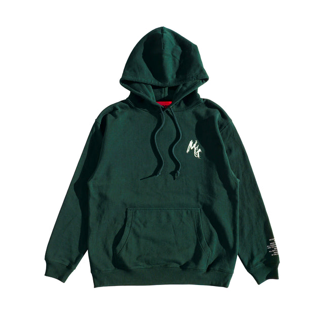 MSGR パーカー / SCRIBBLE MG LOGO 8.8oz PILE HOOD