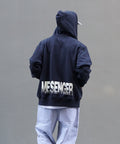 MSGR ジップパーカー / SCRAPED LOGO 10oz PILE ZIP HOOD