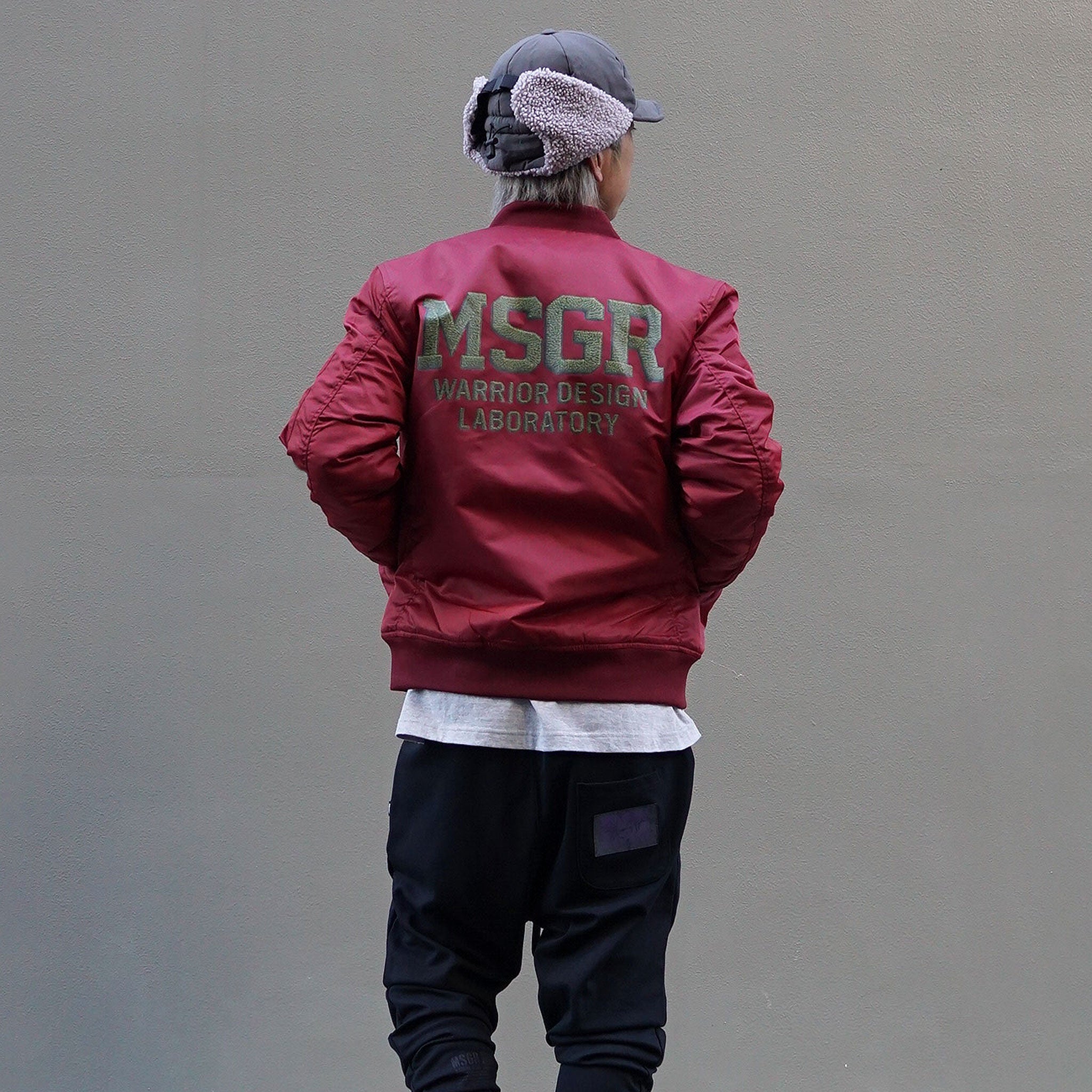 MSGR ジャケット / STYLISH VISUAL TECH MA-1 – boil FUKUOKA WEB STORE