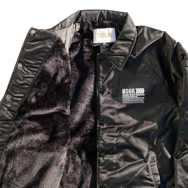 MSGR ジャケット / SCRAPED LOGO BOA COACH JACKET
