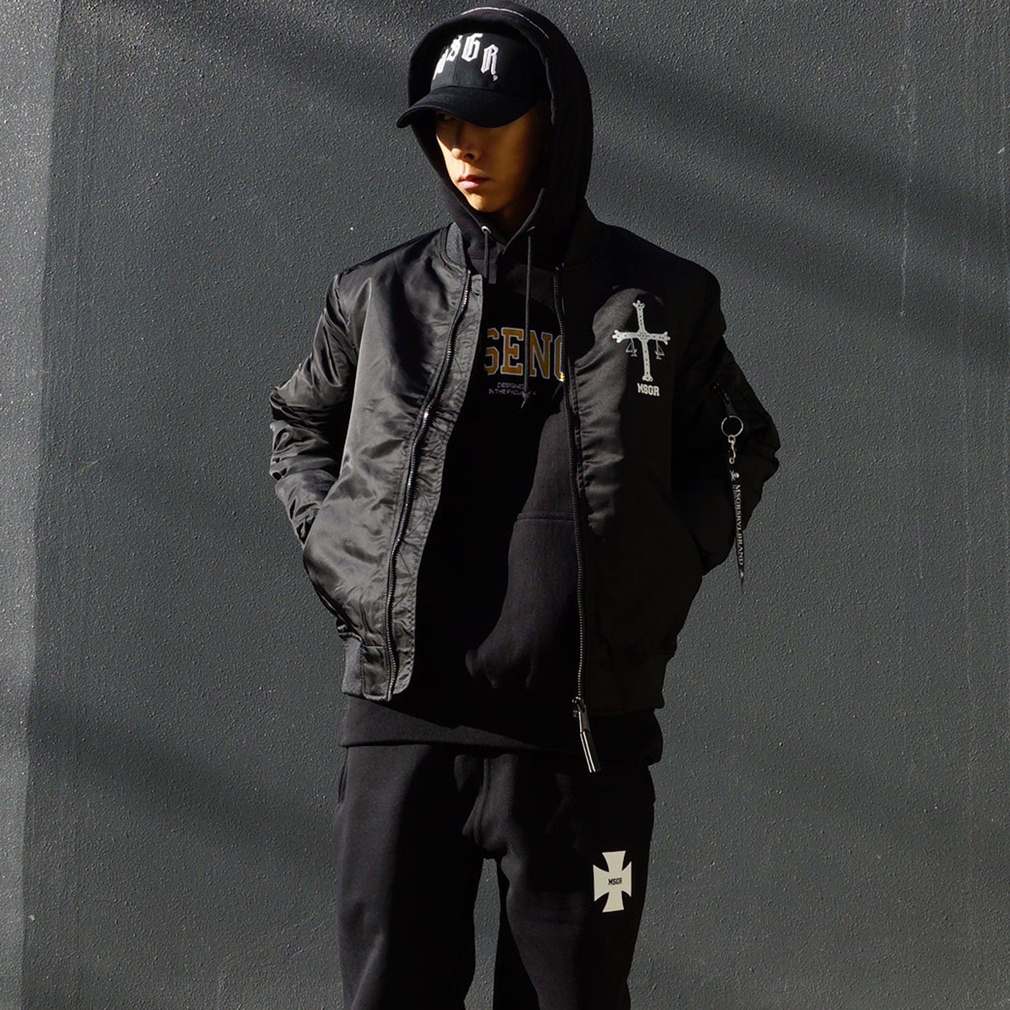 MSGR ジャケット / MSGR CROSS VISION BOMBER JACKET – boil FUKUOKA