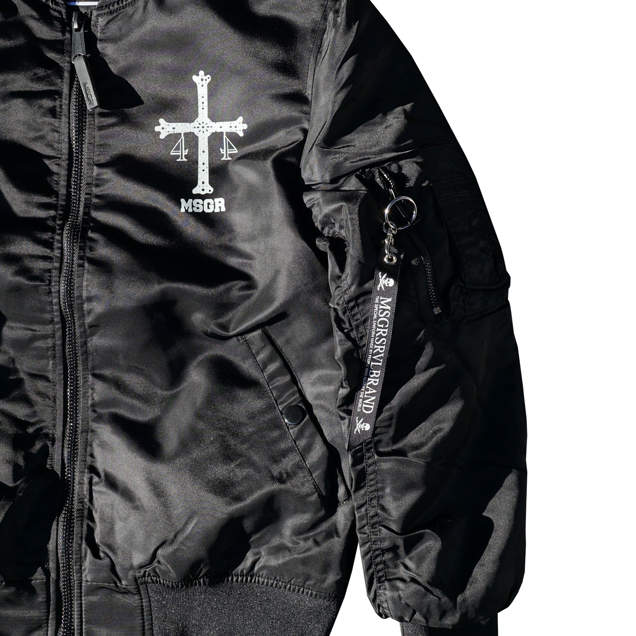 MSGRジャケット MSGR ジャケット / MSGR CROSS VISION BOMBER JACKET – boil FUKUOKA