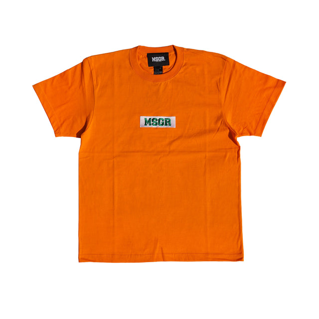 MSGR TEEシャツ / BOX LOGO EMBLOID TEE
