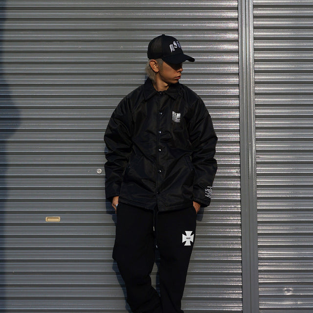 MSGR ジャケット / SCRAPED LOGO BOA COACH JACKET