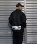 MSGR ジャケット / SCRAPED LOGO BOA COACH JACKET