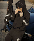 MSGR パーカー / FLAME CROSS 12oz FLEECE PULL HOOD