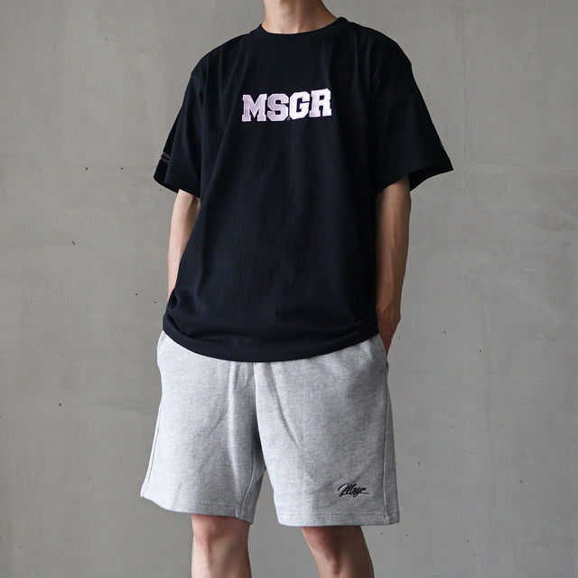 MSGR Tシャツ / BLOCK LOGO 18 EMBLOID PREMIUM TEE