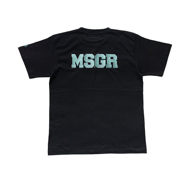 MSGR Tシャツ / BLOCK LOGO 4+28 EMBLOID PREMIUM TEE