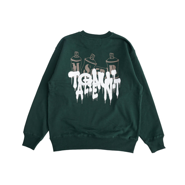 MSGR トレーナー / TAGLINE UNIT 12oz PILE CREW