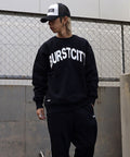 MSGR トレーナー / BURSTCITY 12oz PILE CREW