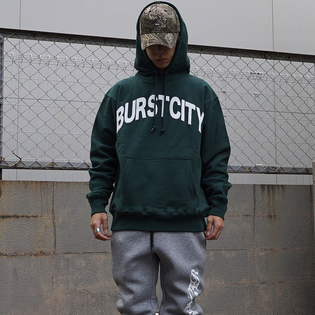 MSGR パーカー / BURSTCITY 12oz PILE HOOD