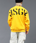 MSGR トレーナー / STENCIL BIC LOGO 8.8oz PILE CREW
