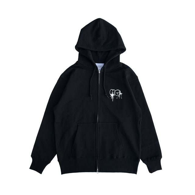 MSGR ジップパーカー / TAGLINE UNIT 12oz PILE ZIP HOOD